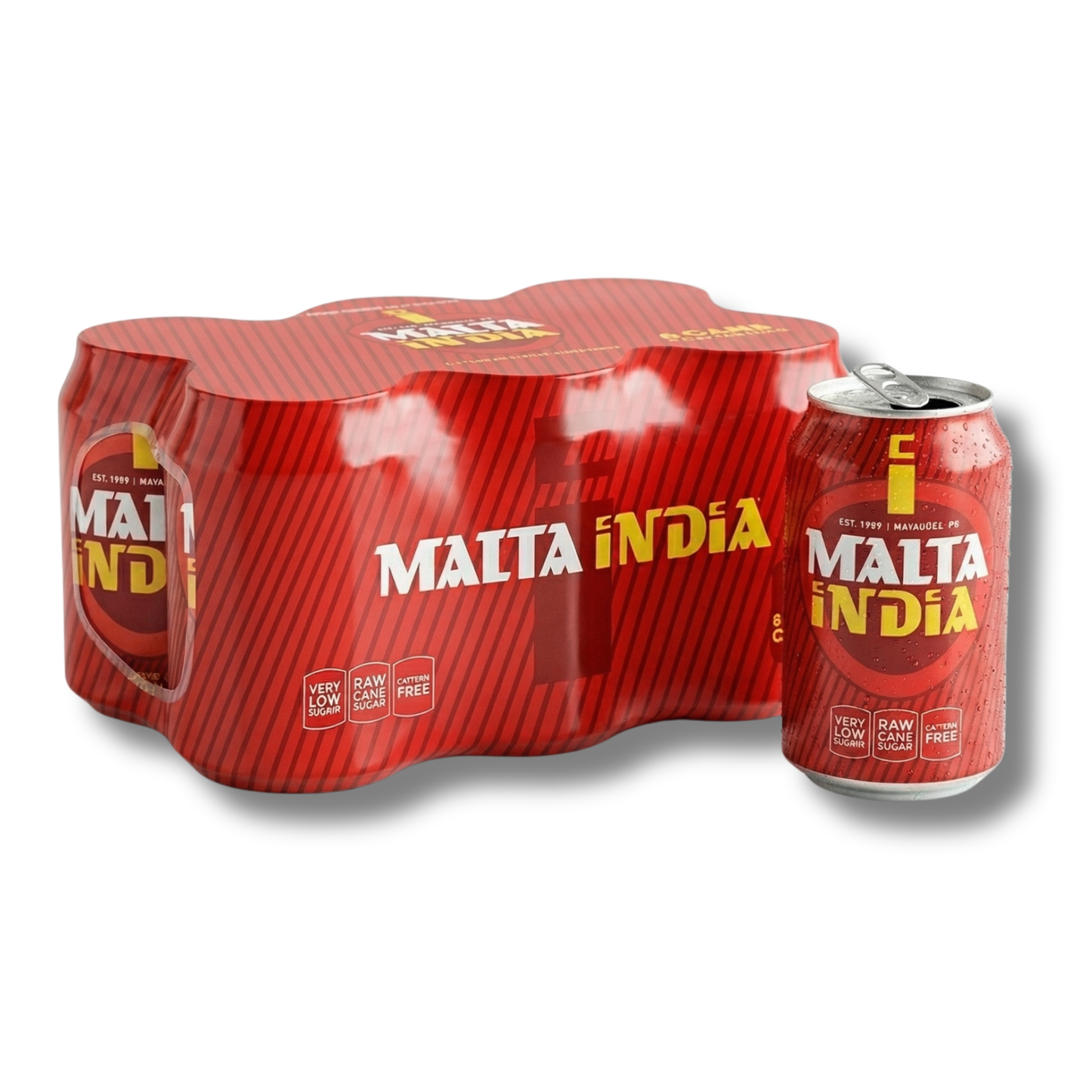 Malta India de Puerto Rico Pack 6 Botellas (8 oz) 🥤