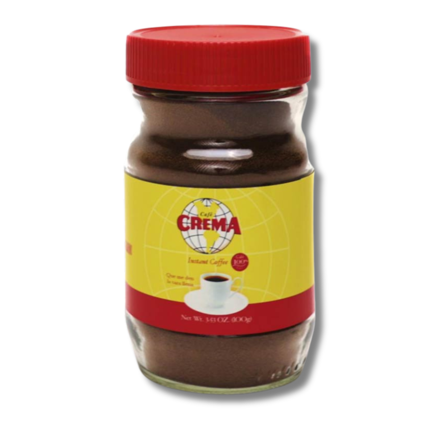 Café Crema Instantáneo Regular 3.53 oz ☕ | Café Económico y Práctico