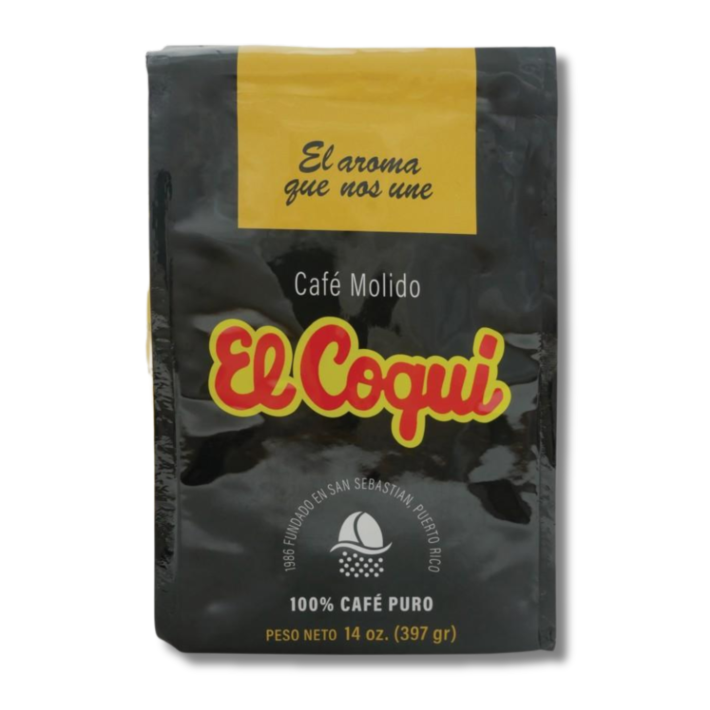 El Coquí Café Molido Puro 14 oz ☕ | Café Clásico de Puerto Rico