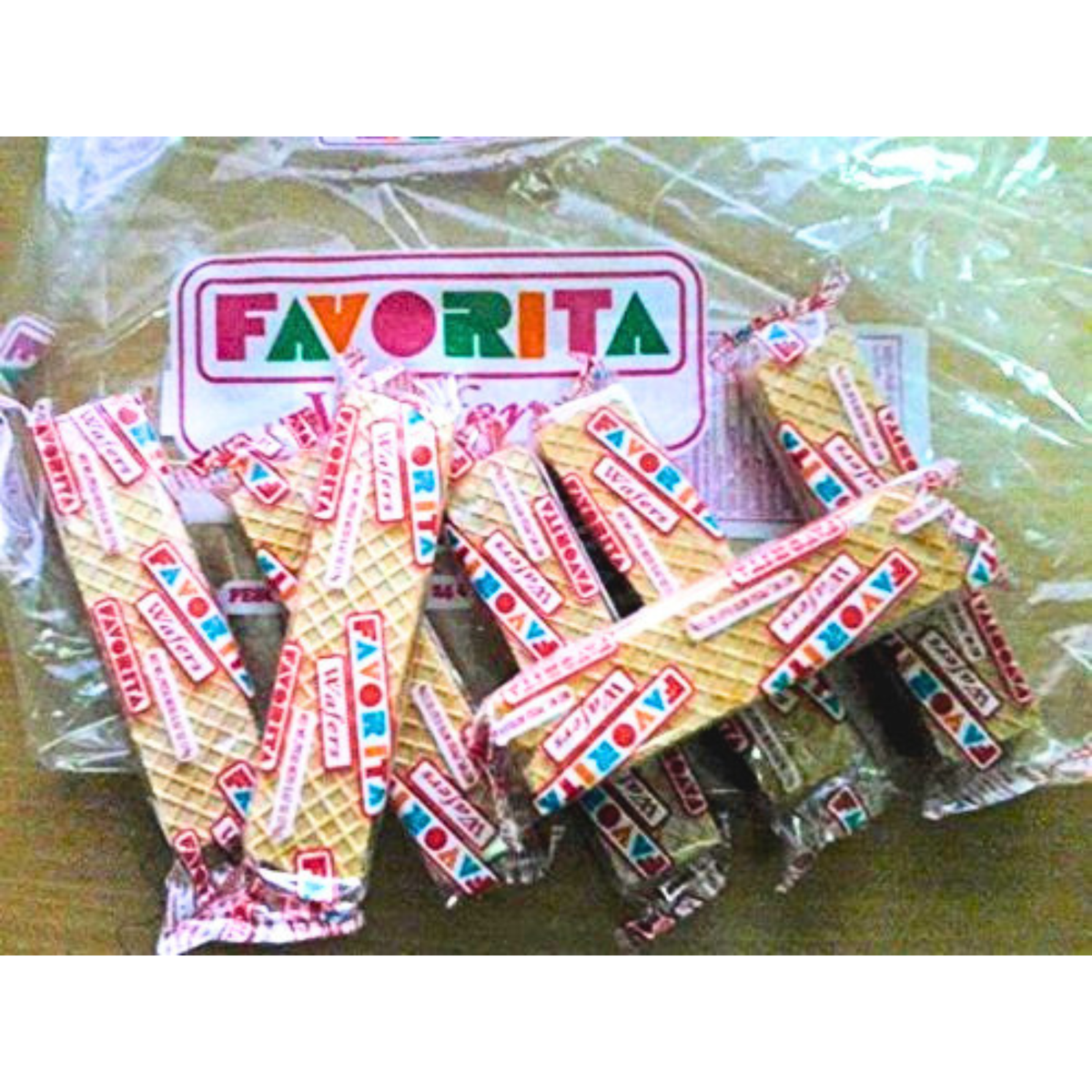 Favorita Wafer Cookies, Paquete de 6 | Galletas Wafer Rellenas