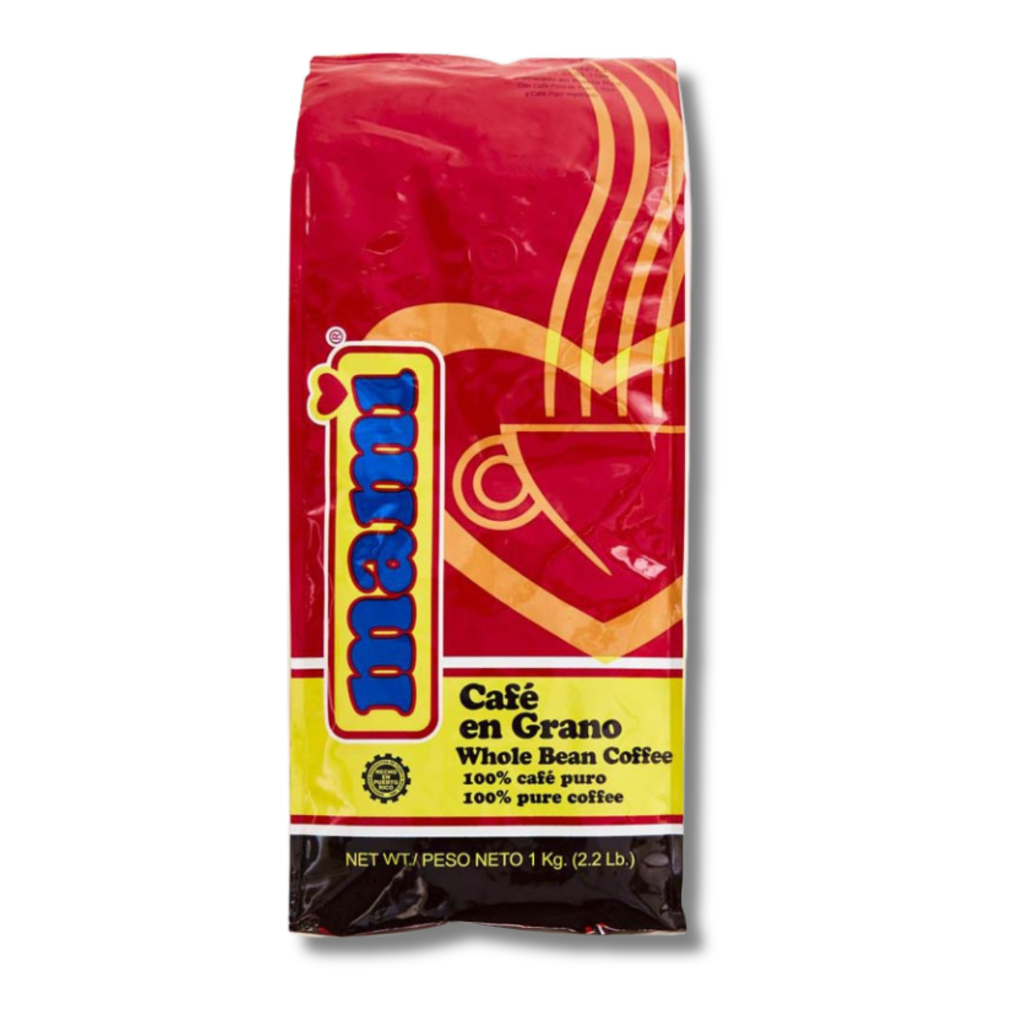 Mami Café en Grano 2.2 lb ☕ | Café en Grano de Puerto Rico Fresco y Aromático