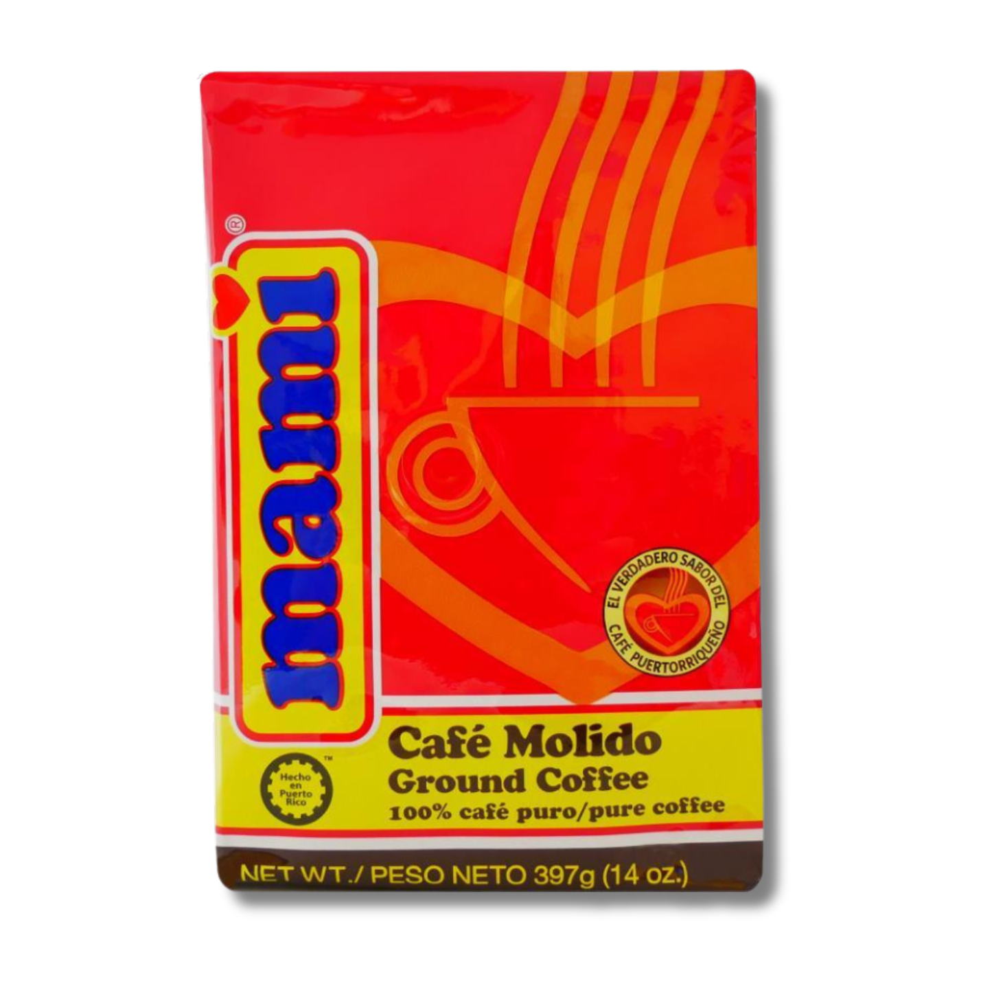 Mami Café Molido 14 oz ☕ | Café Clásico de Puerto Rico Fresco y Aromático