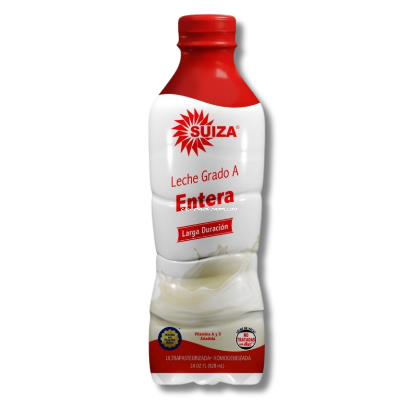Suiza Leche UHT Entera 28 oz 🥛 | Leche de Larga Duración de Puerto Rico