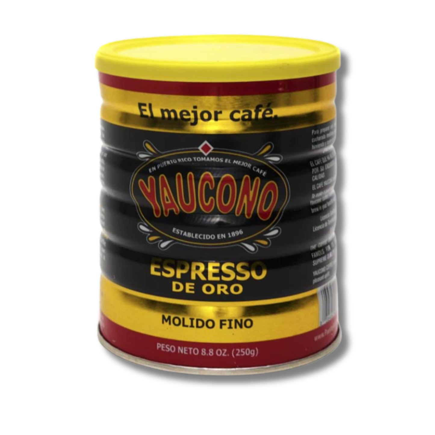 Yaucono Café Molido Expreso de Oro 8.8 oz ☕ | Café Premium de Puerto Rico