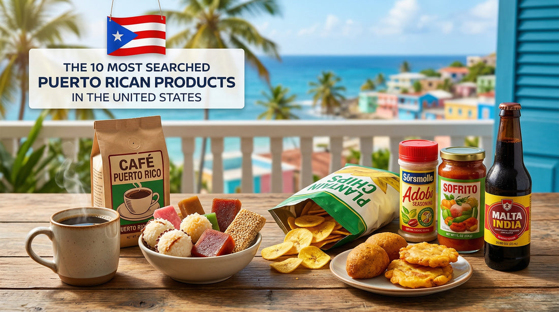 Los 10 productos de Puerto Rico más buscados en Estados Unidos 🇵🇷