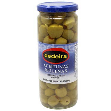 Frasco Cedeira Aceitunas Rellenas 10 oz