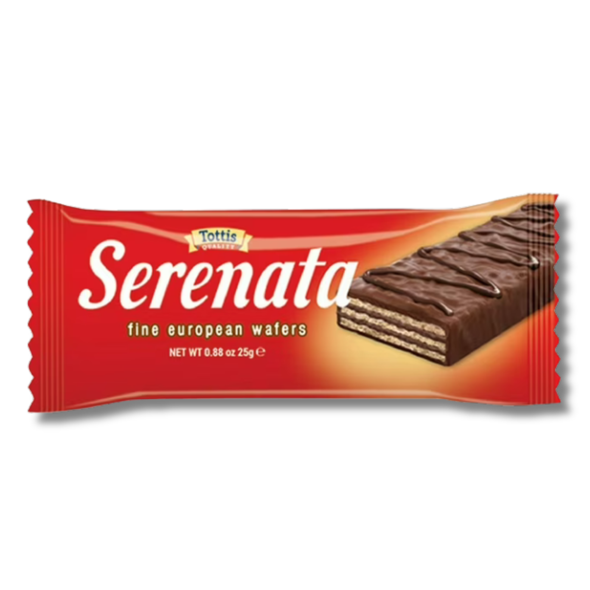Serenata Fine European Wafers, Paquete de 6 | Wafers de Vainilla, Chocolate y Avellana