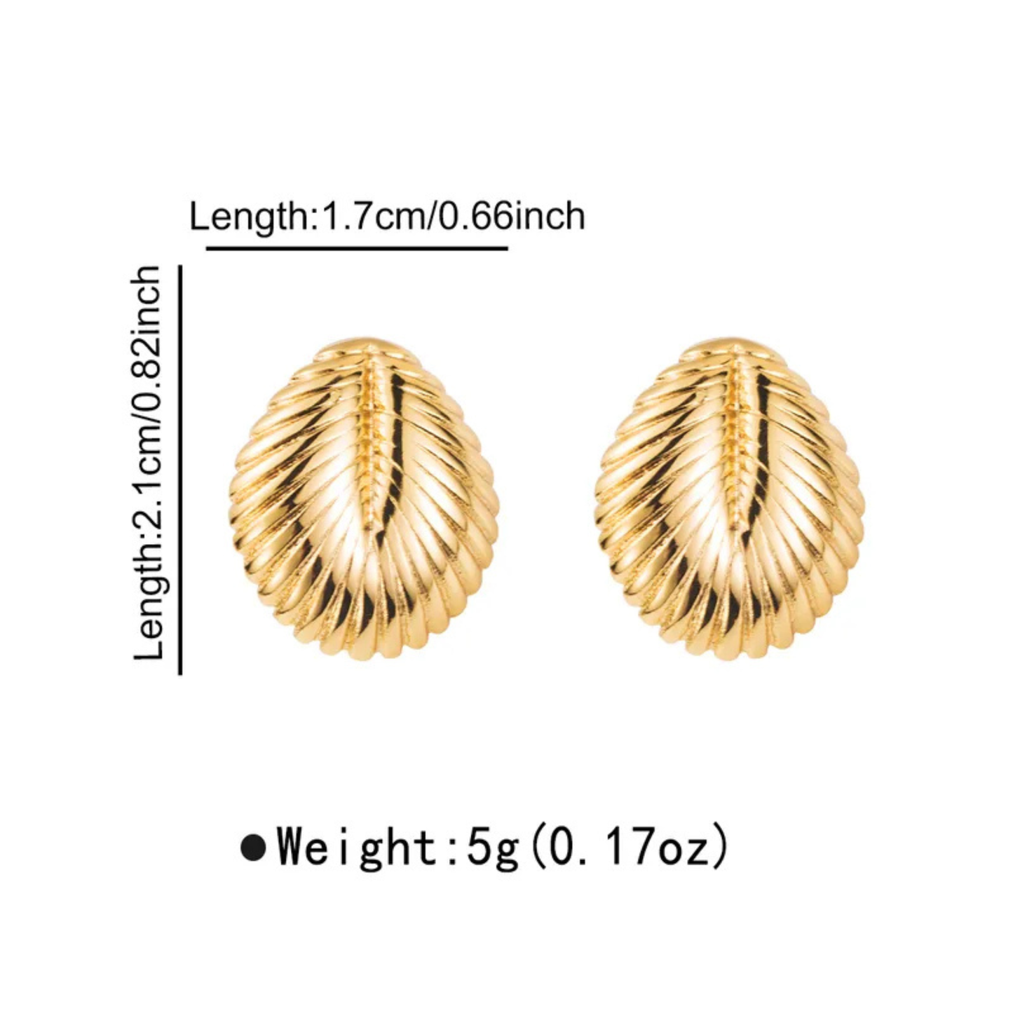 006 Aretes Ocean Roosmy Gold Plated 🌊✨ | Pendientes Dorados con Rhinestones y Acero Inoxidable
