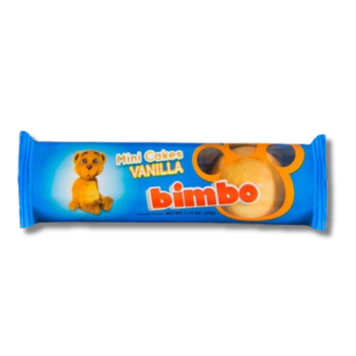 Bimbo Vanilla Mini Cakes, Paquete de 5 | Mini Bizcochos de Vainilla