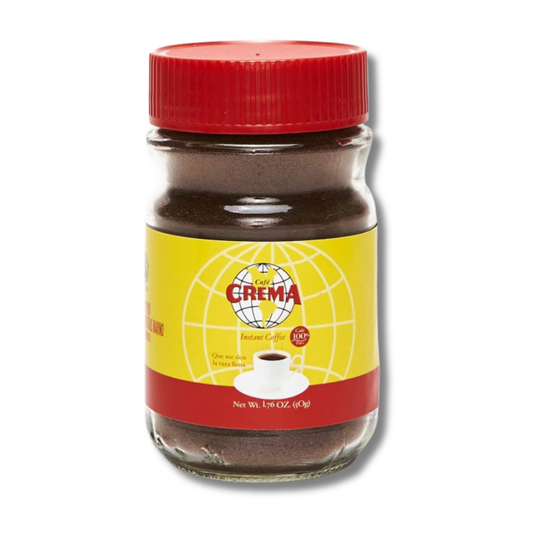 Café Crema Instantáneo Regular 1.7 oz ☕ | Café Económico y Práctico