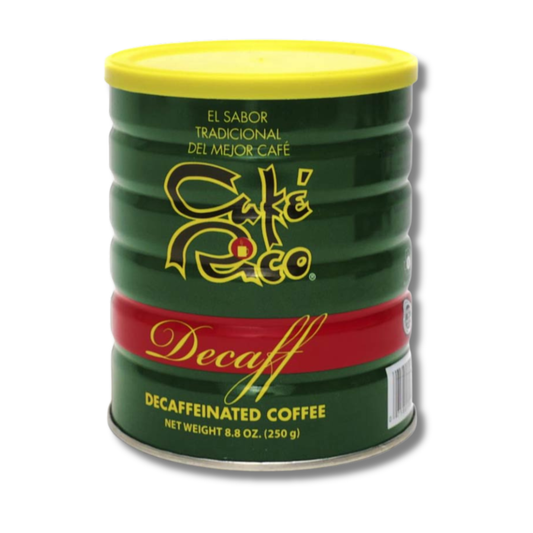 Café Rico Molido Descafeinado en Lata 8.8 oz ☕ | Café de Puerto Rico Premium