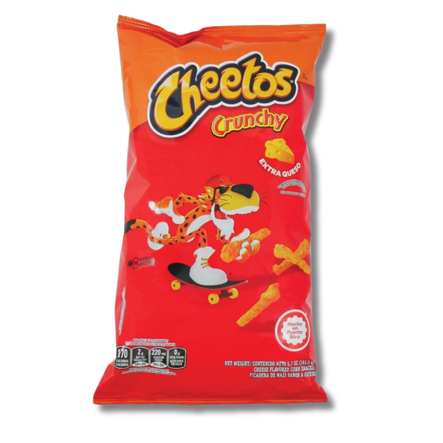 Cheetos Crunchy Extra Queso 5.7 oz 🧀 | Snack Crujiente Sabor Intenso
