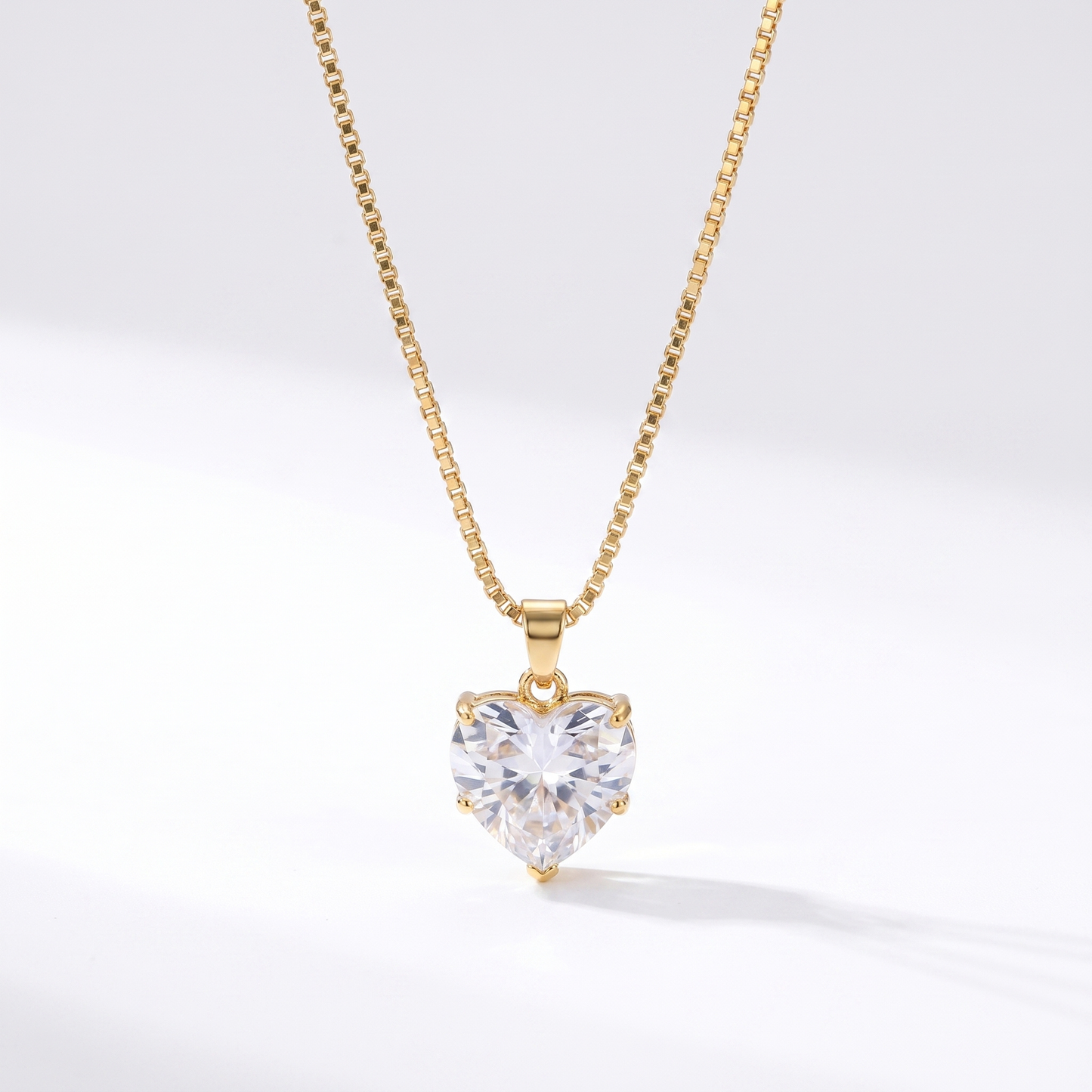 012 Collar Geométrico Bohemio Roosmy Silver ✨⚪ | Cadena Unisex con Zirconia Resistente al Agua