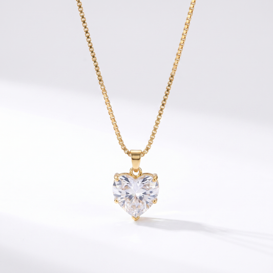012 Collar Geométrico Bohemio Roosmy Silver ✨⚪ | Cadena Unisex con Zirconia Resistente al Agua