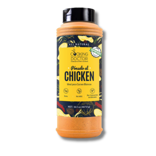 Cooking With My Doctor Pónselo Al Chicken 16.5 oz 🍗🔥 | Sazón Especial para Pollo Estilo Boricua