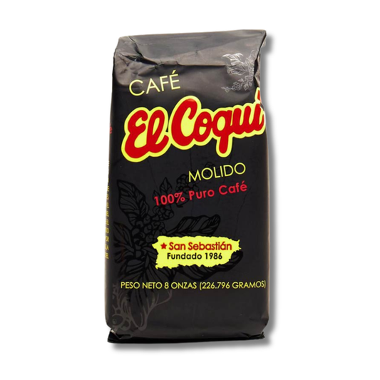 El Coquí Café Molido Puro 8 oz ☕ | Café Clásico de Puerto Rico