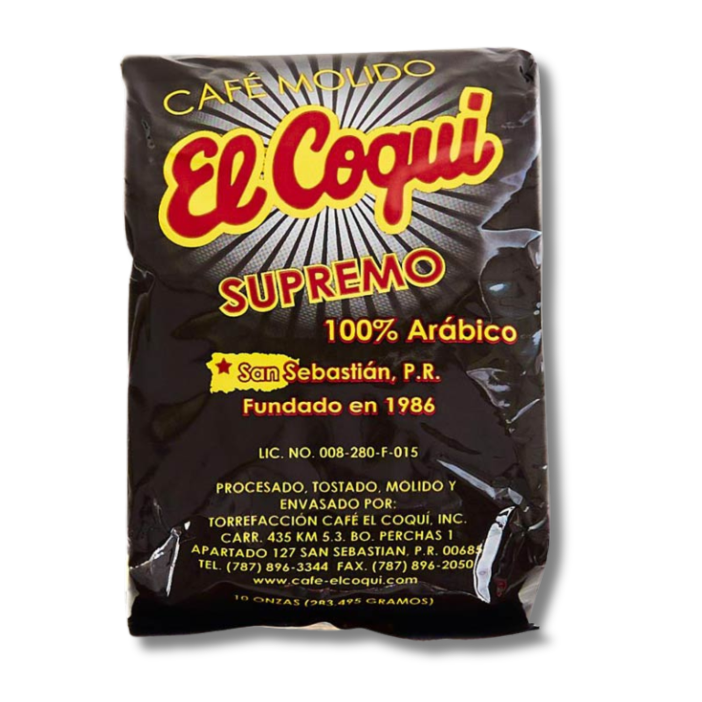 El Coquí Café Molido Supremo 10 oz ☕ | Café Premium de Puerto Rico
