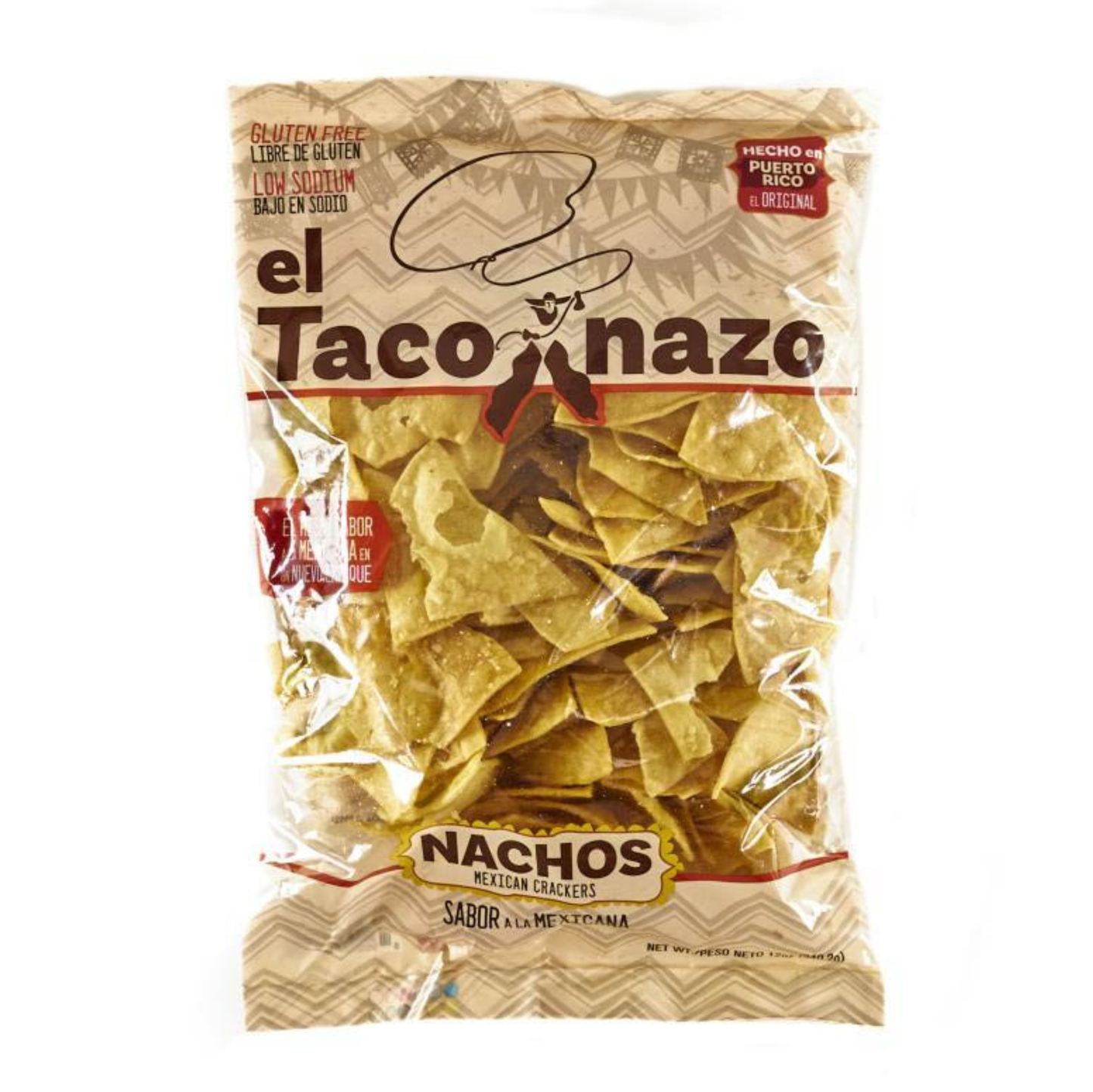El Taconazo Nachos de Maíz Blanco 12 oz 🌽🔥 | Tortilla Chips Crujientes para Dips y Picaderas
