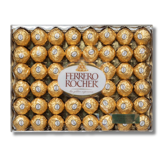 Ferrero Rocher Premium Milk Chocolate Hazelnut 48 ct 🍫🌰✨ | Chocolates de Lujo con Avellana