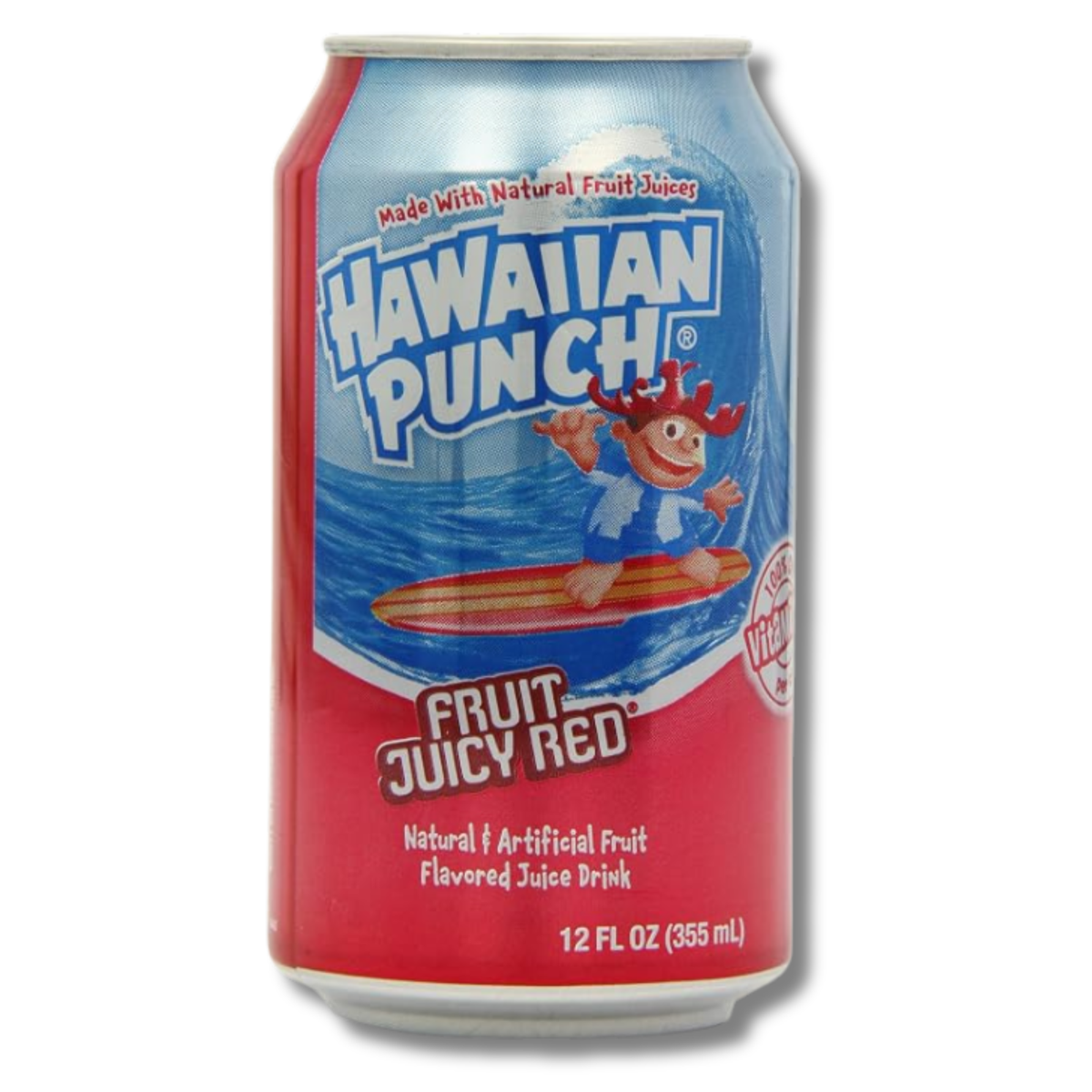 Hawaiian Punch Fruit Punch, Lata de 12 oz | Bebida de Frutas