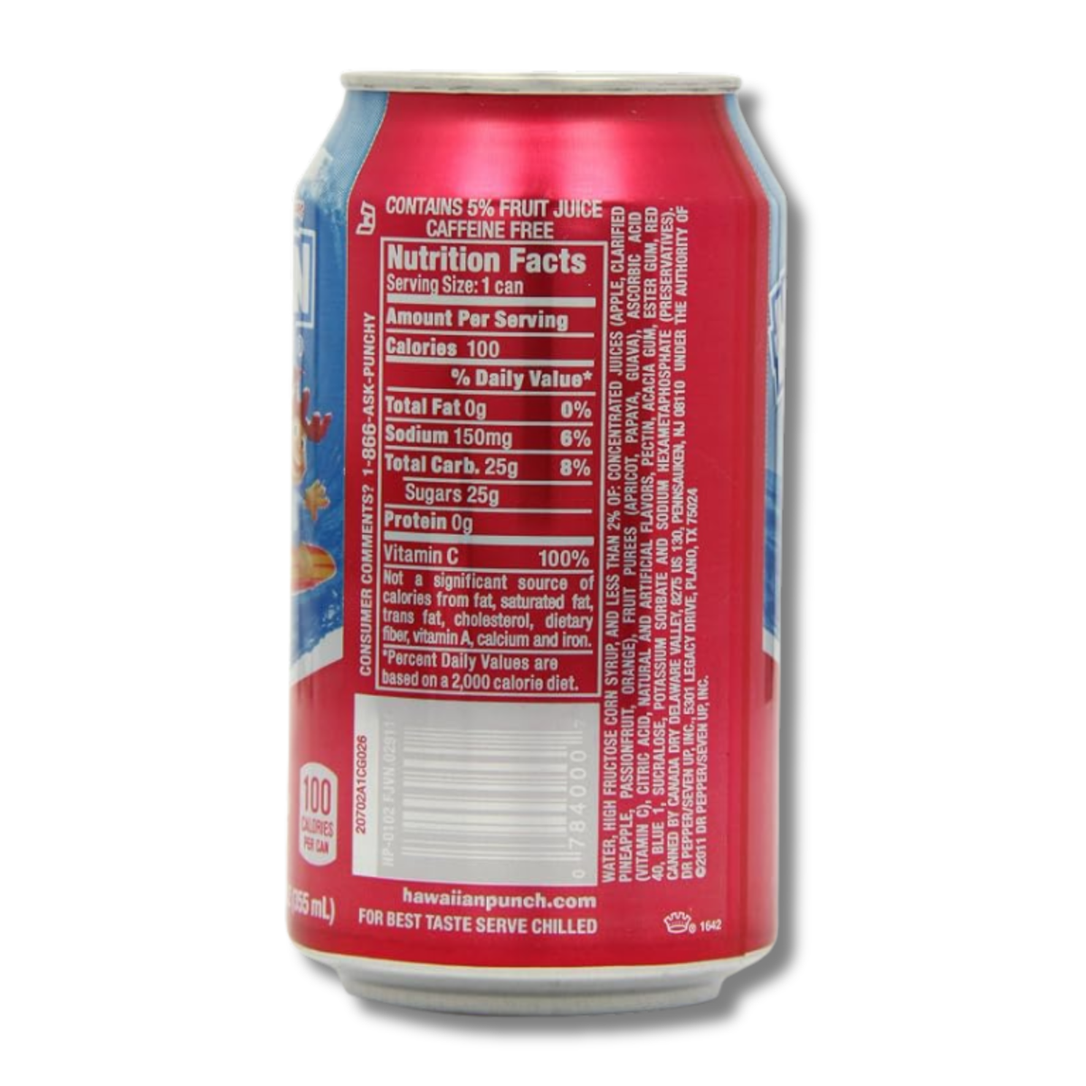 Hawaiian Punch Fruit Punch, Lata de 12 oz | Bebida de Frutas