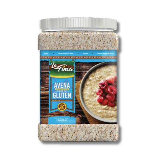 La Finca Gluten Free Oatmeal 32 oz 🌾🥣 | Avena Natural Sin Gluten Alta en Fibra