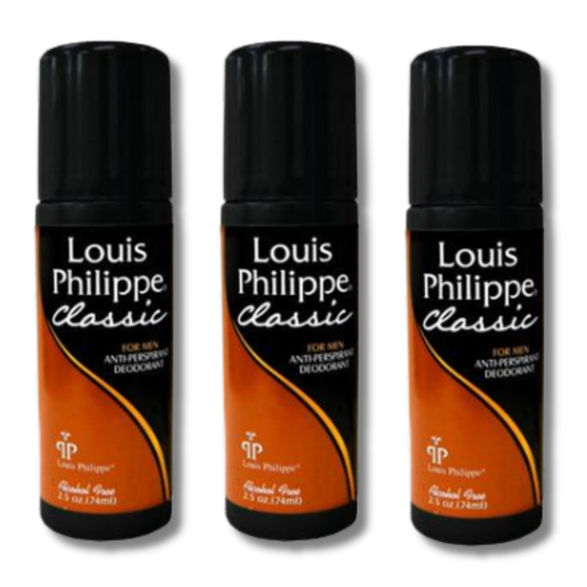 Louis Philippe Roll-On Original 2.5 oz ✨🧴 | Fragancia Masculina Clásica y Refrescante