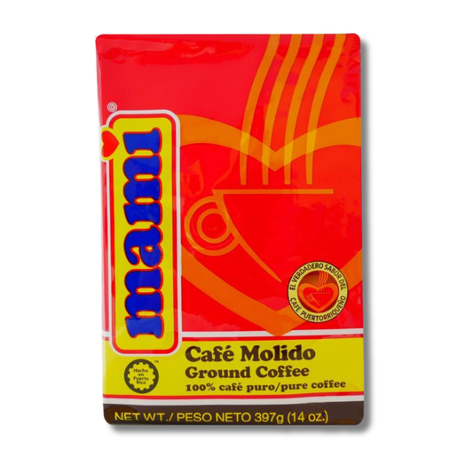 Mami Café Molido 14 oz ☕ | Café Clásico de Puerto Rico Fresco y Aromático
