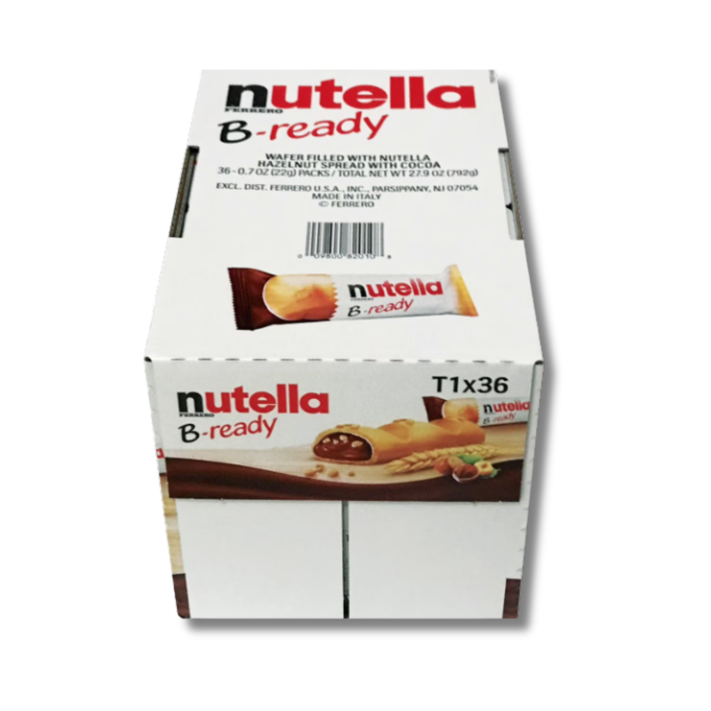 Nutella B-Ready Wafer Bars 36 ct 🍫🌰✨ | Barritas Crujientes Rellenas de Nutella