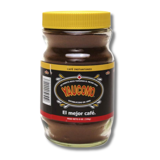 Yaucono Café Instantáneo Regular 8 oz ☕ | Café de Puerto Rico Original